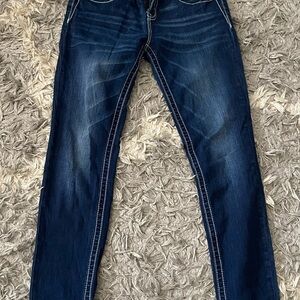 Miss Me Dark Blue Skinny Jeans